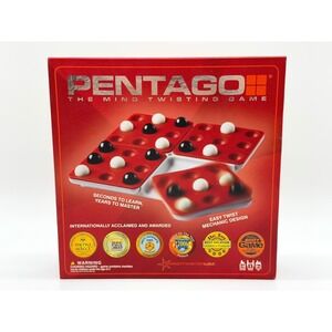 Mindtwister Pentago Strategy Mind Twisting 2 Player Board Game Award Winning